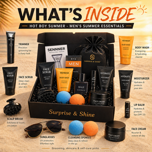 Hot Boy Summer Box - Men's Grooming Essentials Collection